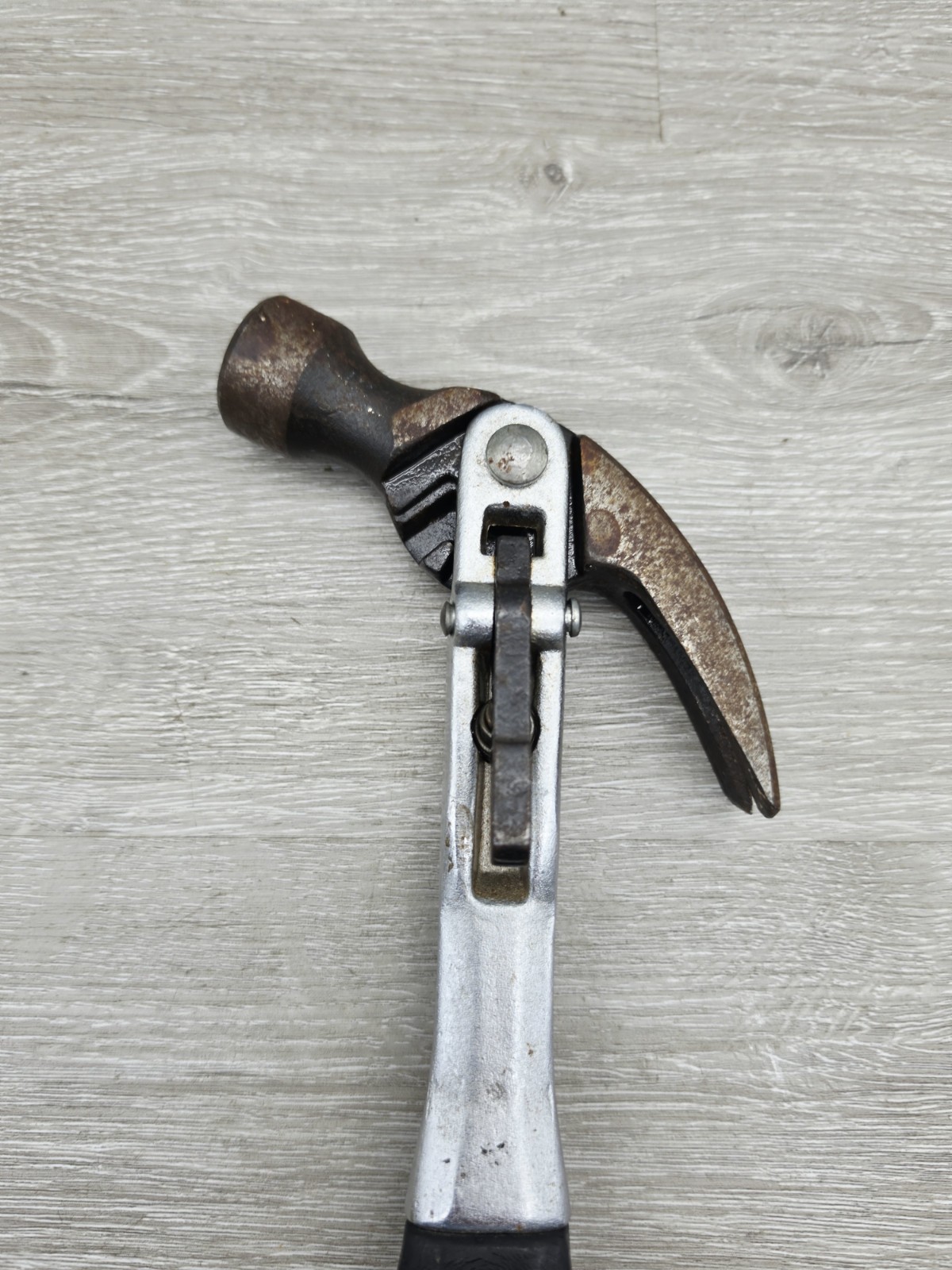 Vintage Adjustable Head Claw Hammer - 12 Inch