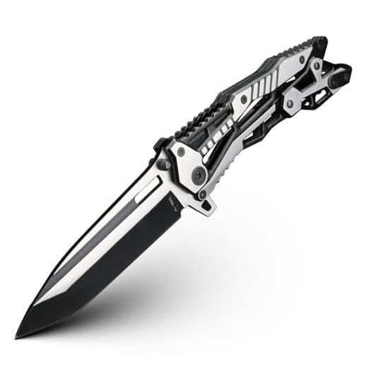 Gifts for Men Pocket Knife, Folding Knives with Pocket Clip 3.35 inches Blade