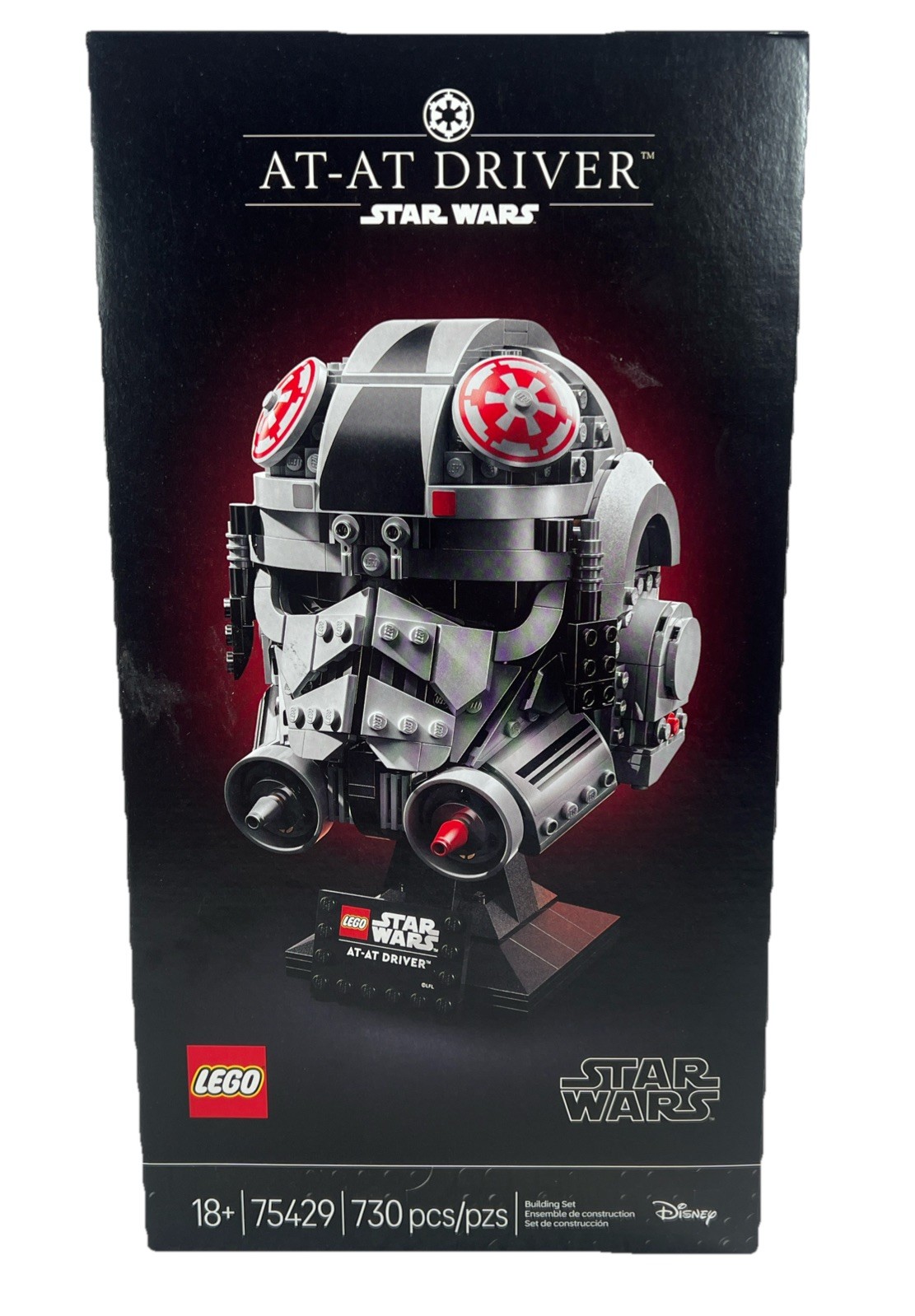 LEGO STAR WARS The Empire Strikes Back AT-AT Driver Helmet 75429 Building Set