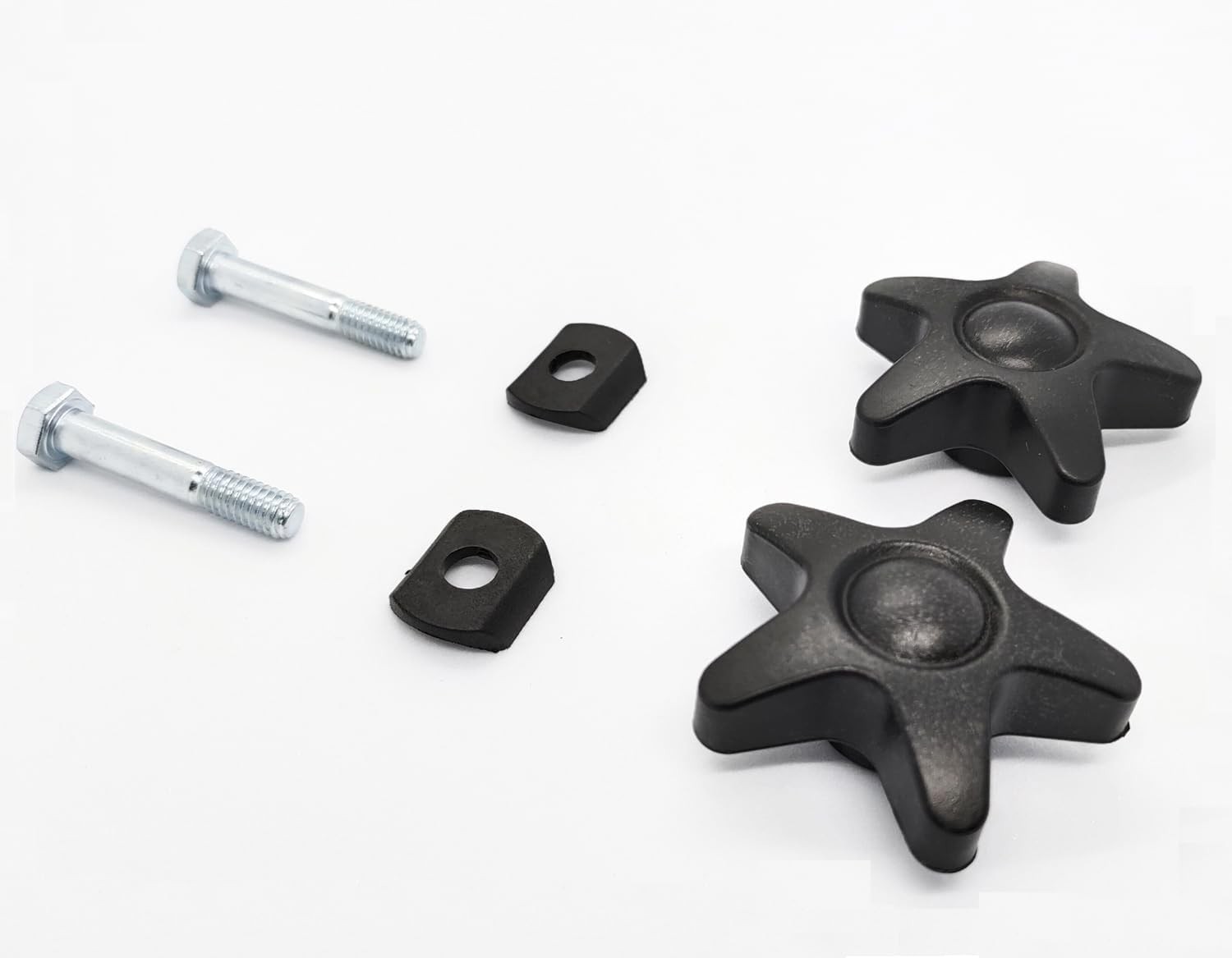 Black Replacement Arm Adjustment Knobs for Rollators – Durable & Easy to Install