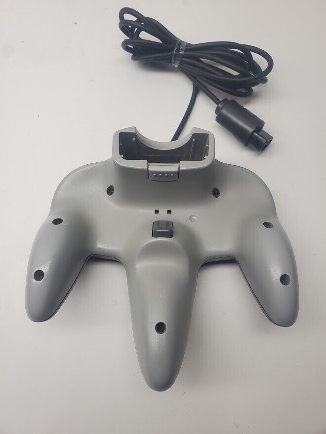 Excellent Official Nintendo 64 Black Controller OEM N64 Original Tight Stick WOW