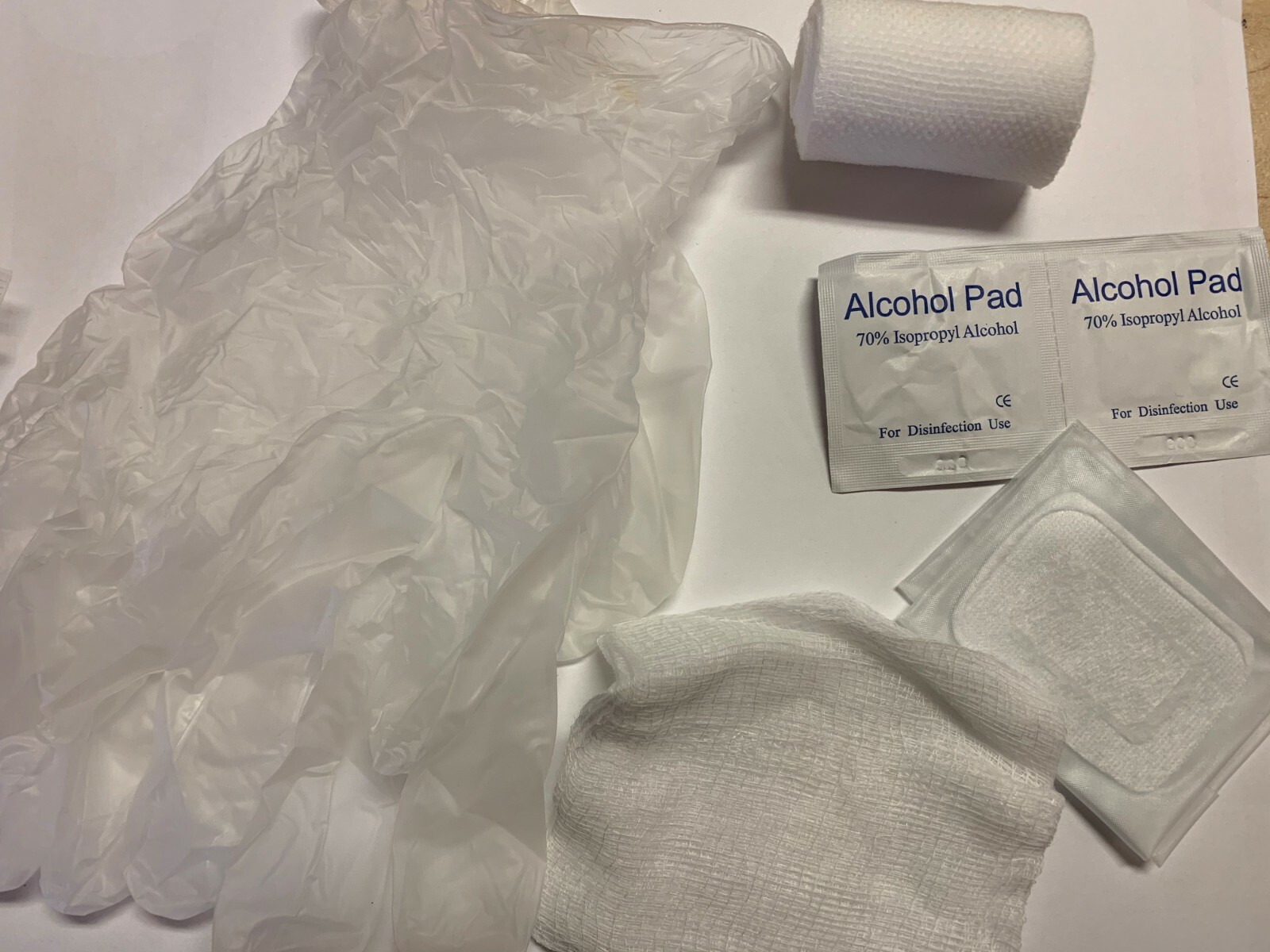 CPR/First Aid Training Supplies Kit