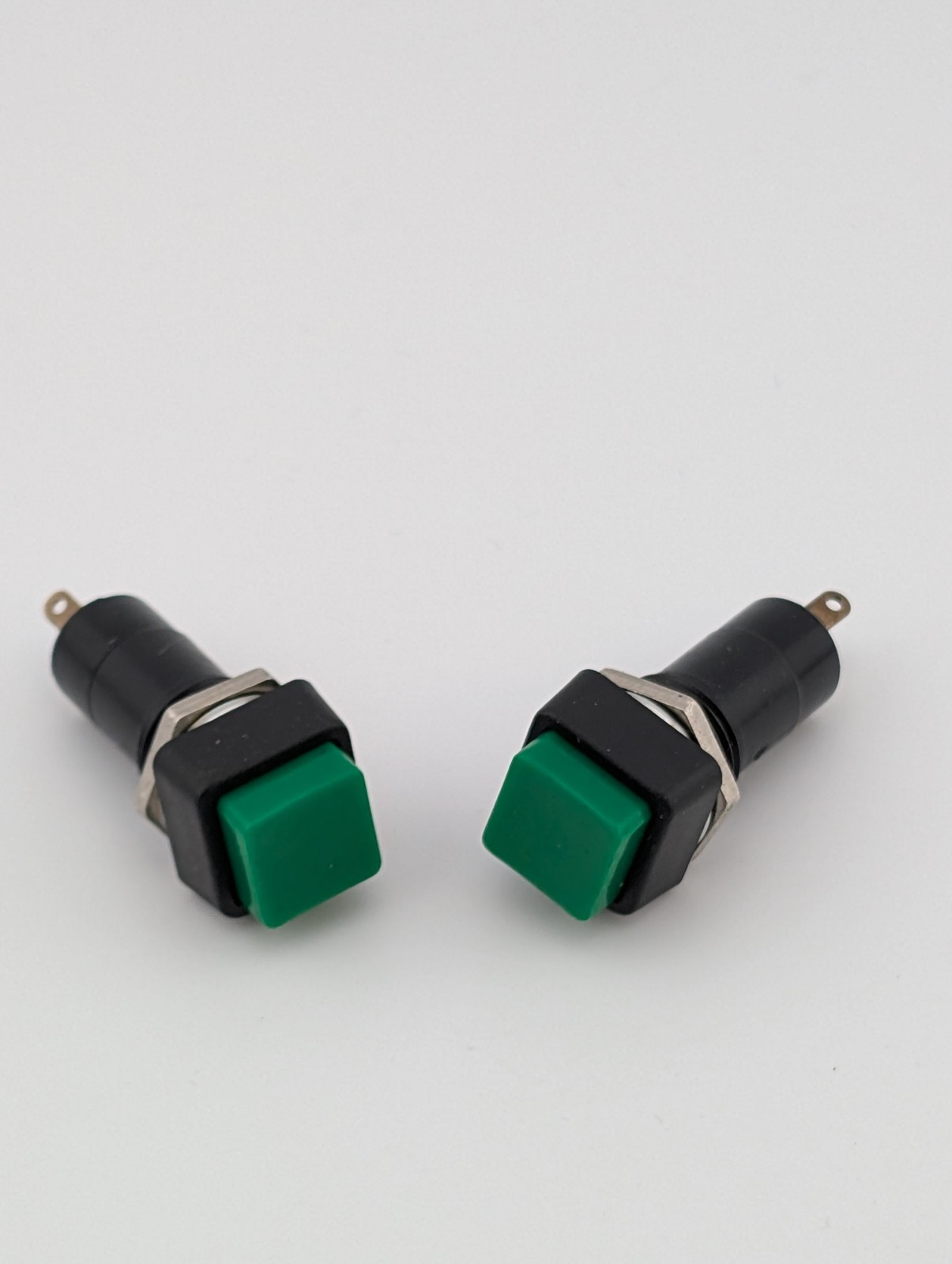 SPST Normally Open (Momentary-On) Push-Button Switch 2 Pack