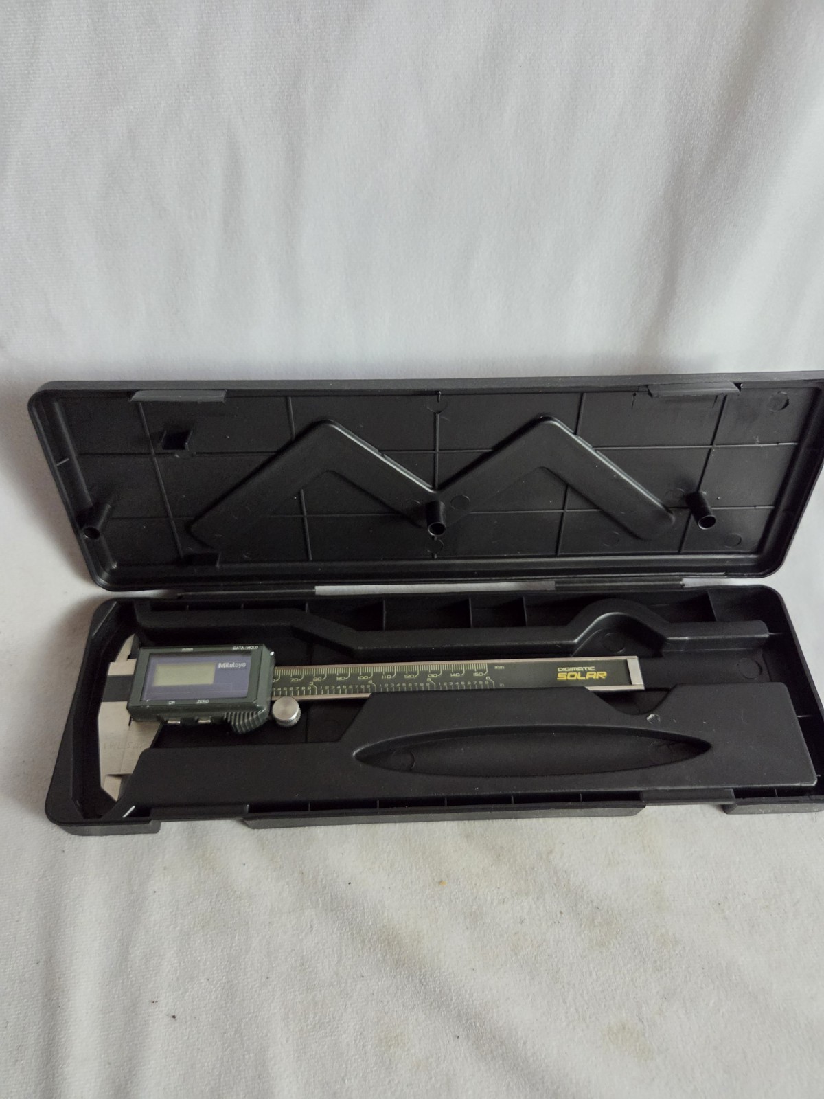 Mitutoyo 500-424 solar digital caliper 0-150mm abs Cd-s6"m Made In Japan
