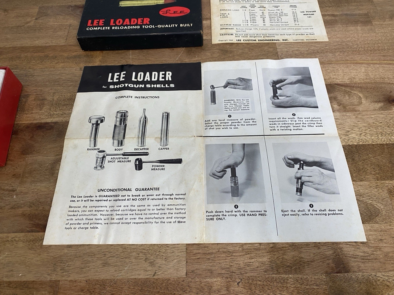 Lee Loader Complete Reloading Tool, 16 Gauge, 2-3/4 Shells, Hartford, Wis.