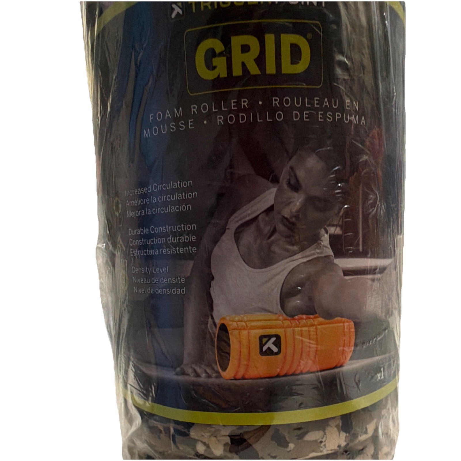 Trigger Point Performance GRID Massage Foam Roller Pink & Camouflage Colors