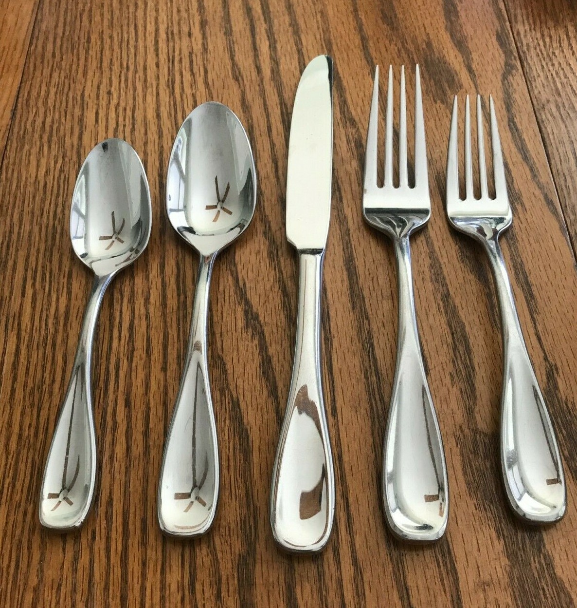 Oneida VOSS Glossy Stainless Flatware Concave Shape YOUR CHOICE