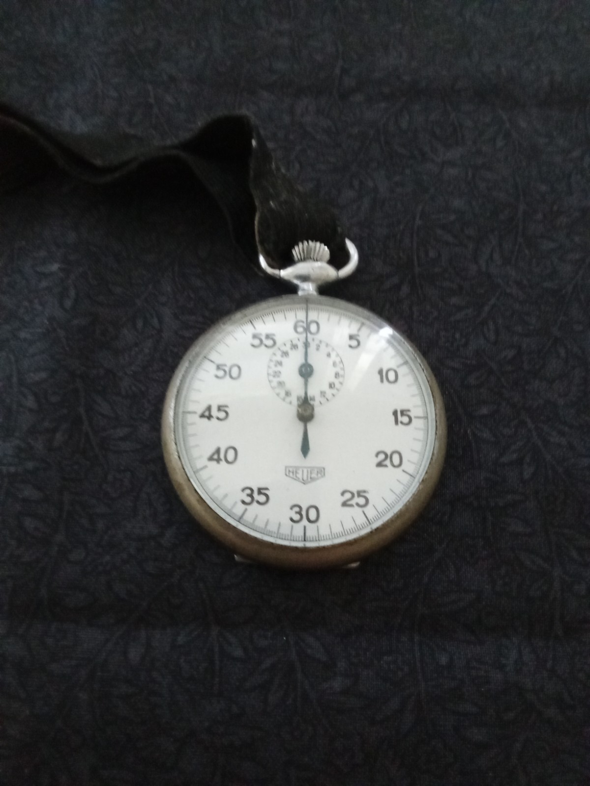 vintage heuer stopwatch