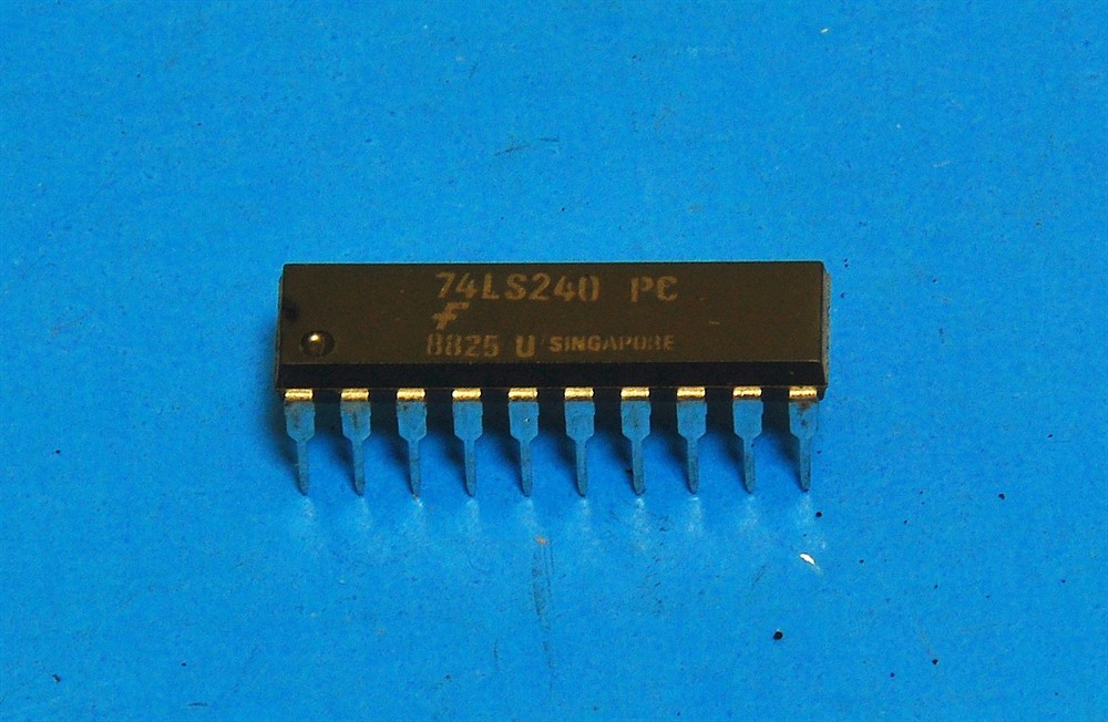New (2pcs) 74LS240PC FAIRCHILD IC Logic