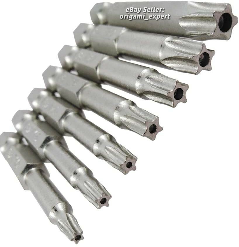 5-Point Star Tamper-Proof Security Bit Set 7-Piece Torx