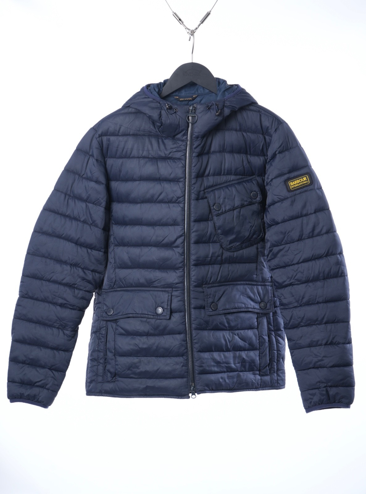 Barbour International Ouston Hooded Quilt Jacket
