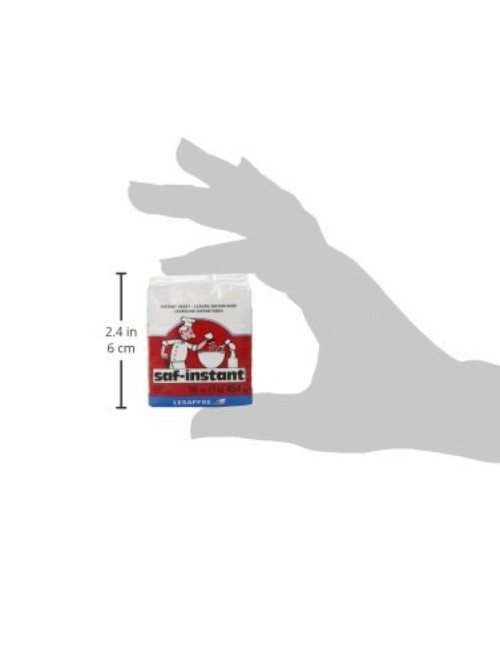 Instant Yeast 2 Pound Powder Fast Acting Vacuum Packed Baking Essential