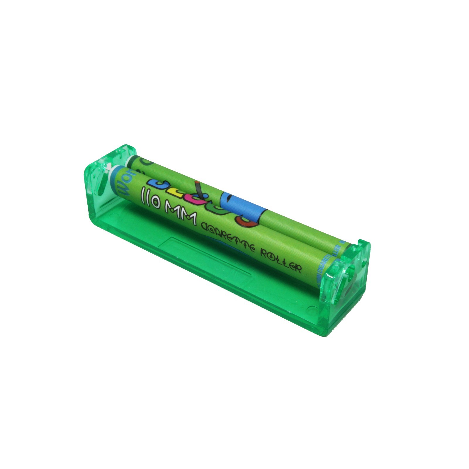 110mm Cigarette Rolling Machine Premium Smoke Bloo Alien by Quik Wikk - 2 Pack