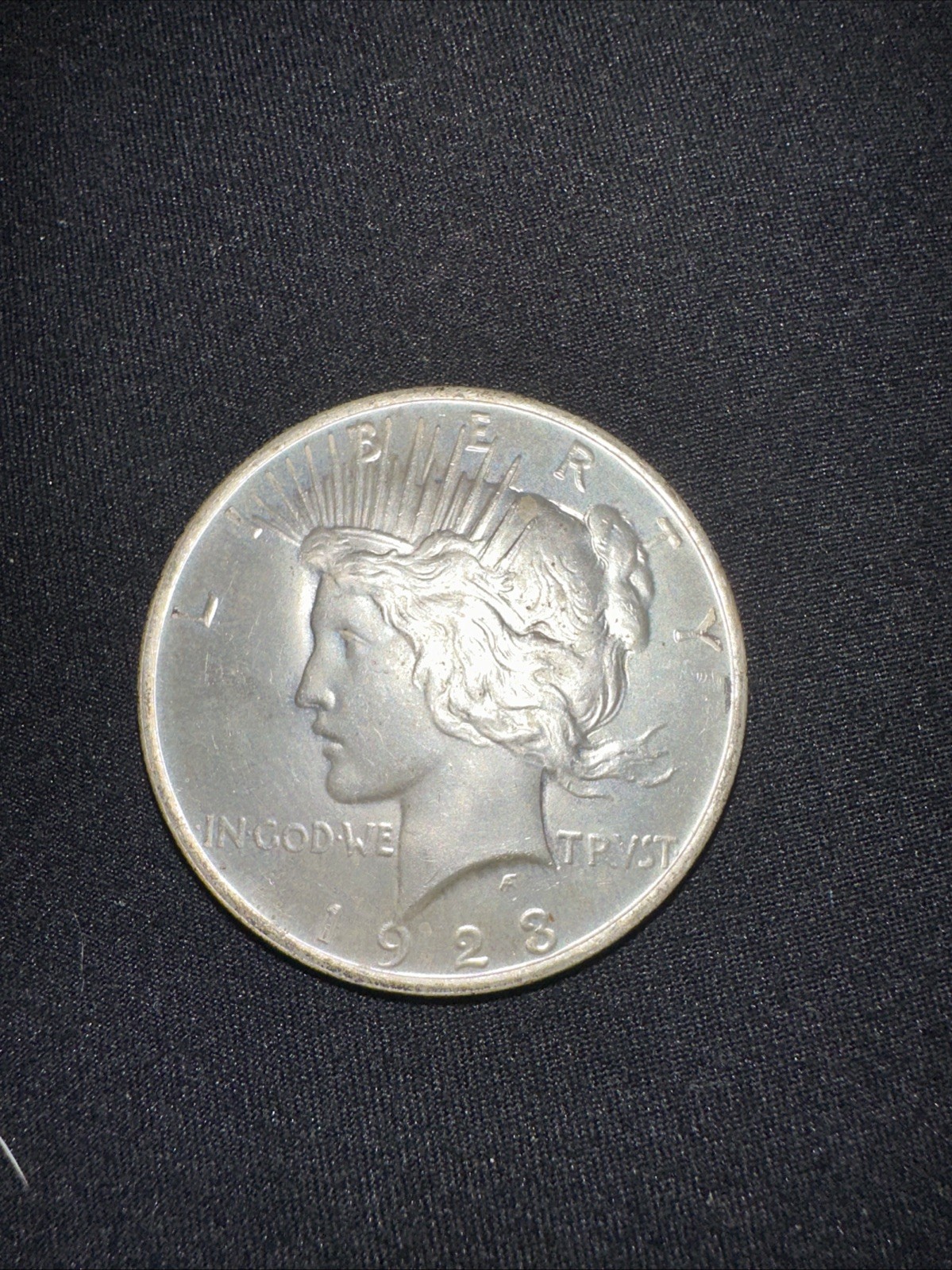 1928 PEACE SILVER DOLLAR