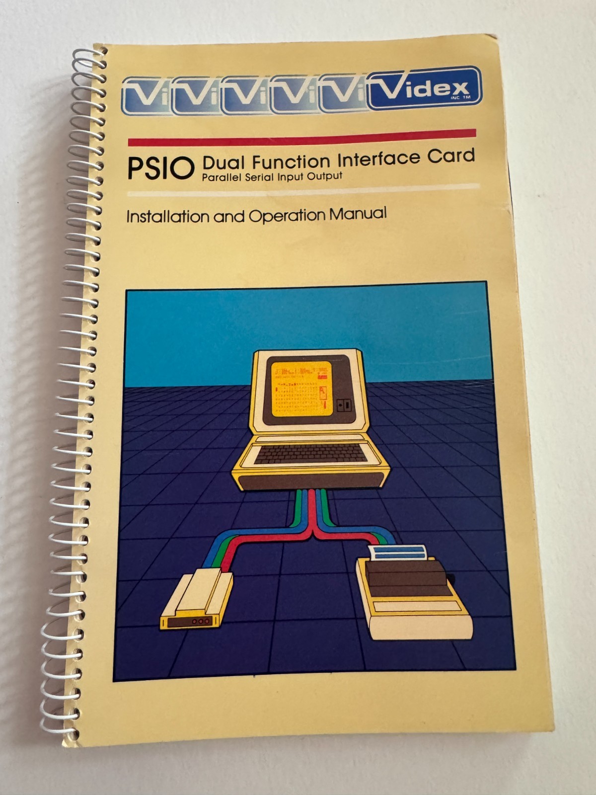 FREE SHIP! February 1983 PSIO Dual Function Interface Card Installation Manual