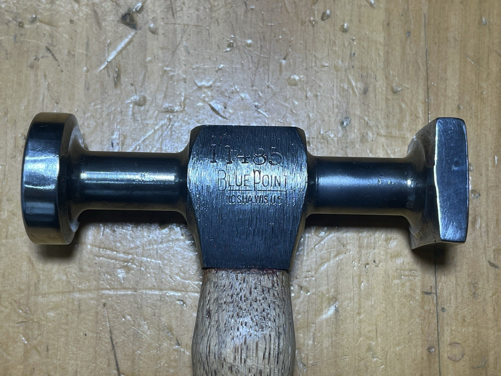 vintage Blue Point Kenosha,WIS USA Square/Round Auto Body Hammer 11485