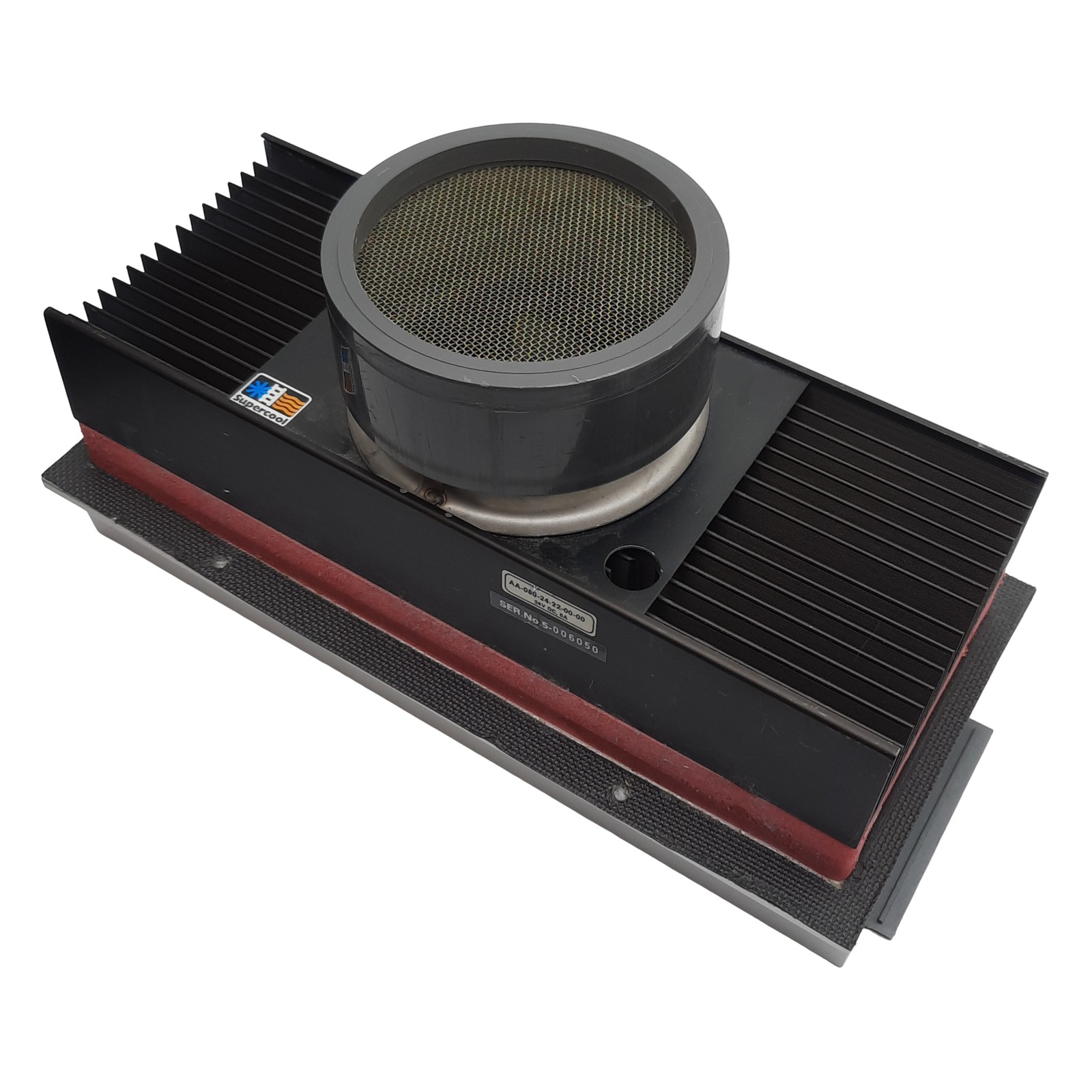Supercool AA-080-24-22-00-00 Air to Air Cooler/Heatsink 24VDC 6A 80W w/Fan Guard