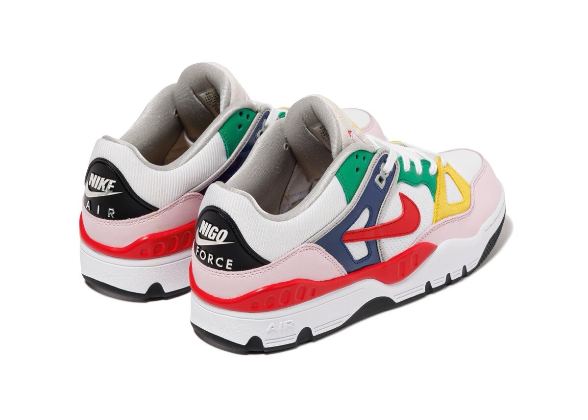 NIGO × Nike Air Force 3 Low SP White Multi FQ7012-100 US Men's Size