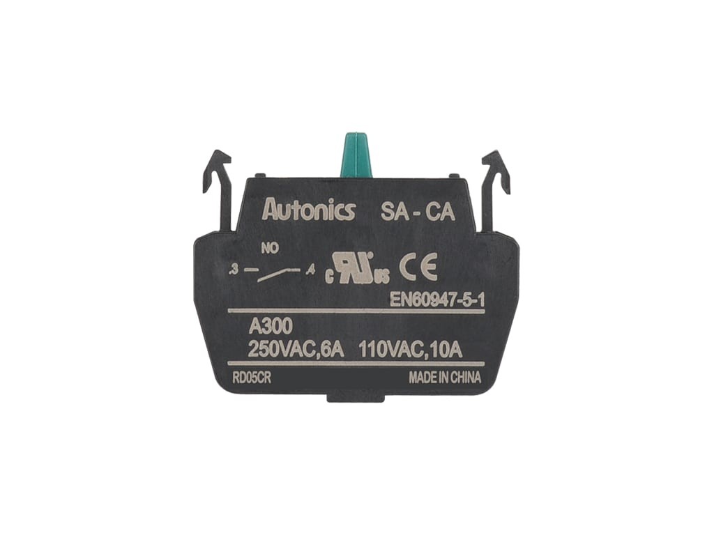 Autonics SA-CA Contact Blocks for 22/25, 30, 30 mm Control Switches