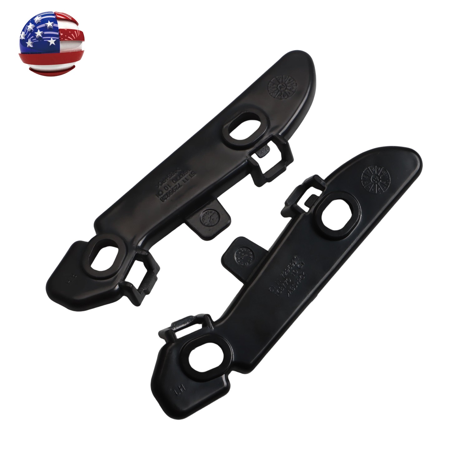 2Pcs Front L & R Bumper Bracket for 2012-2016 BMW 320i 335i 328i F30 51117279712