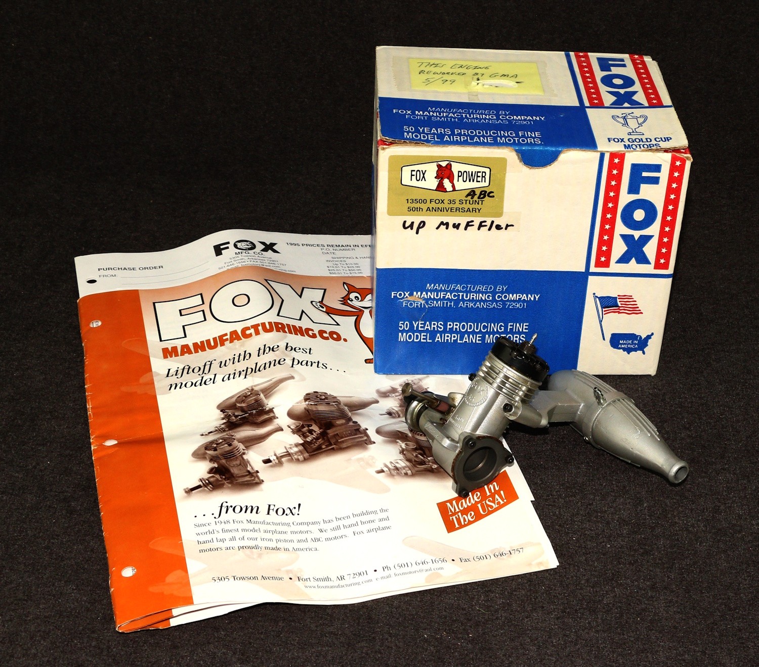 Fox 35 Stunt 50th Engine Custom GMA ABC Rework George Aldrich 1999