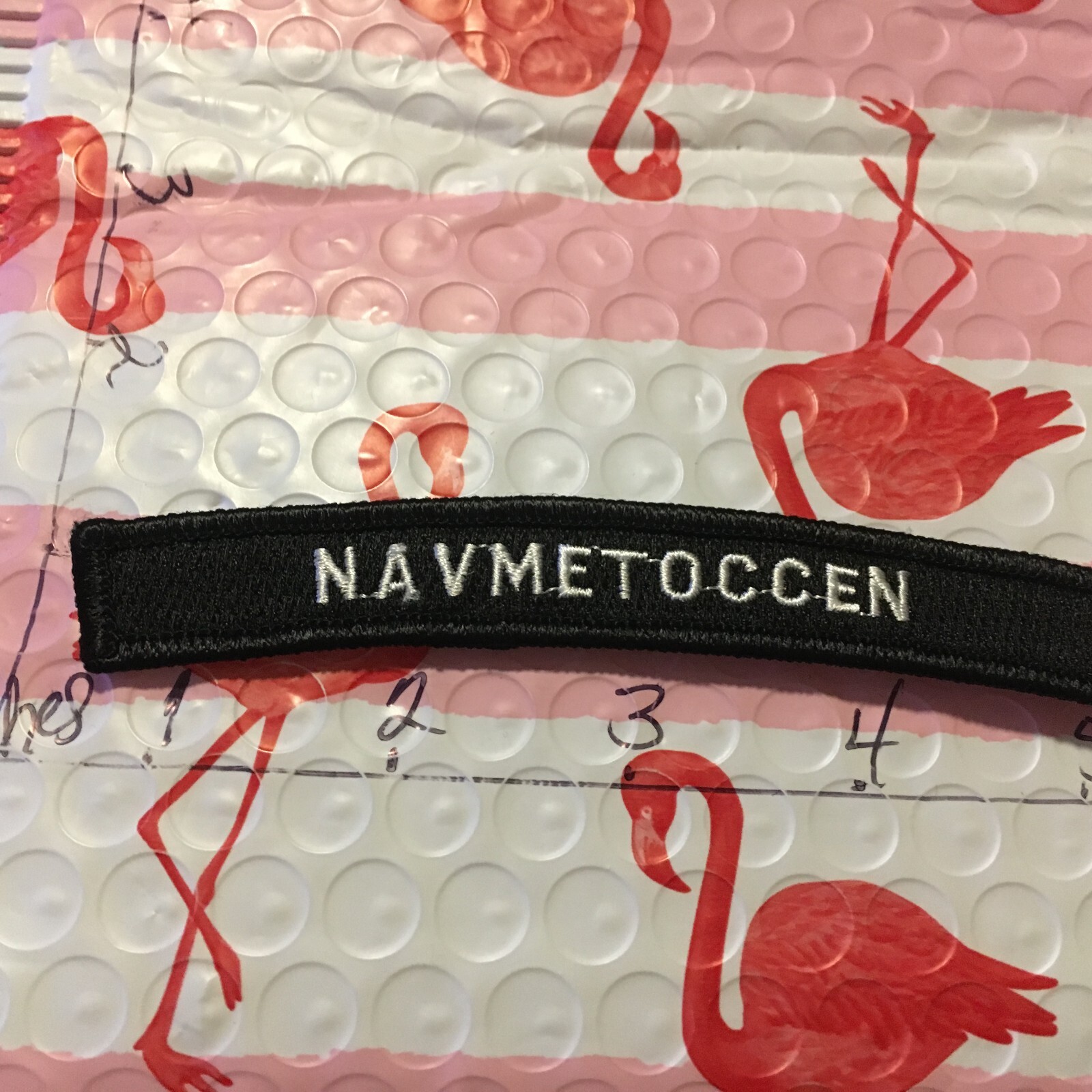 US NAVY SHOULDER STRIP TAB rocker Patch 11/23/23 NAVMETOCCEN