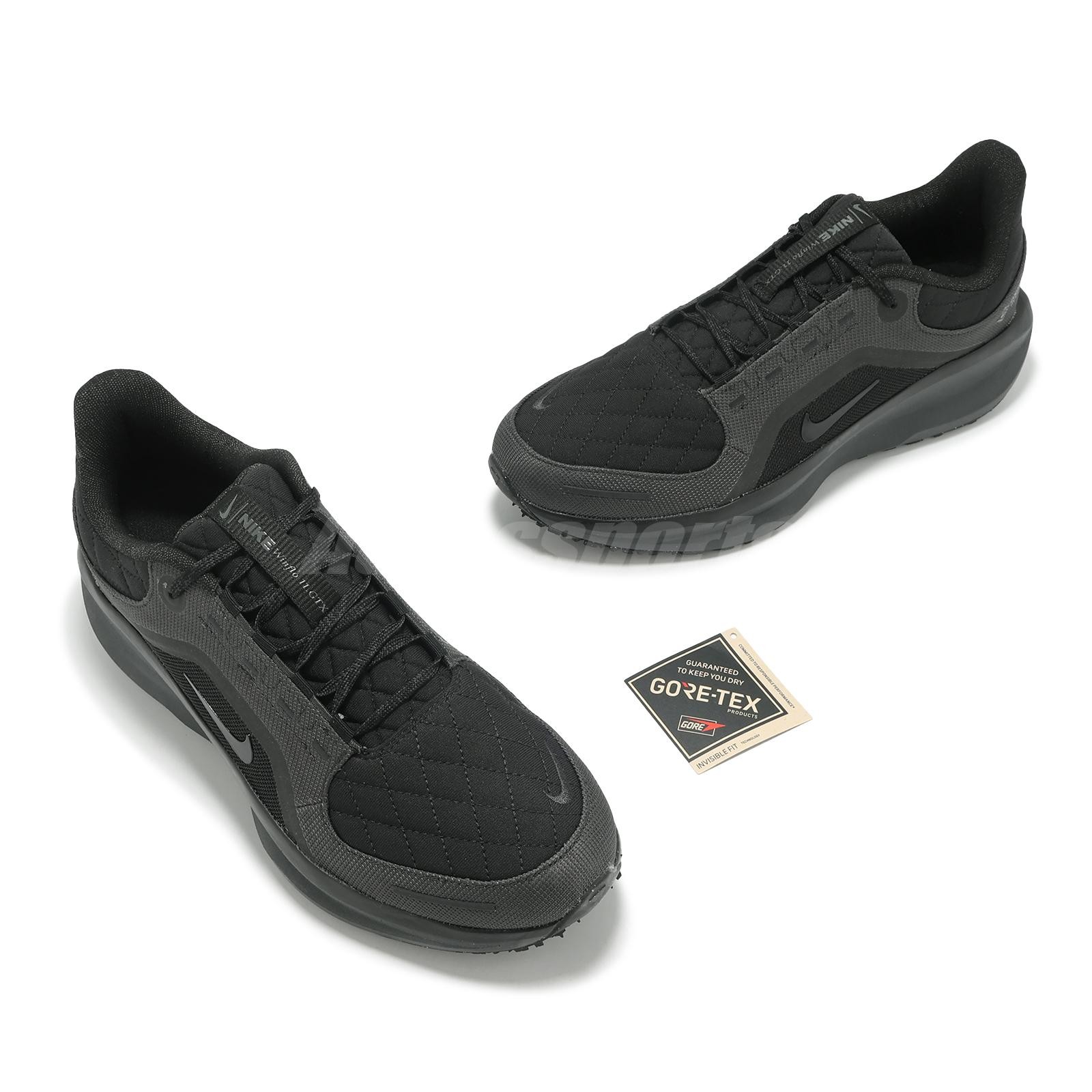 Nike Air Winflo 11 GTX Gore-Tex Men Black Anthracite Men Road Running FQ1358-001
