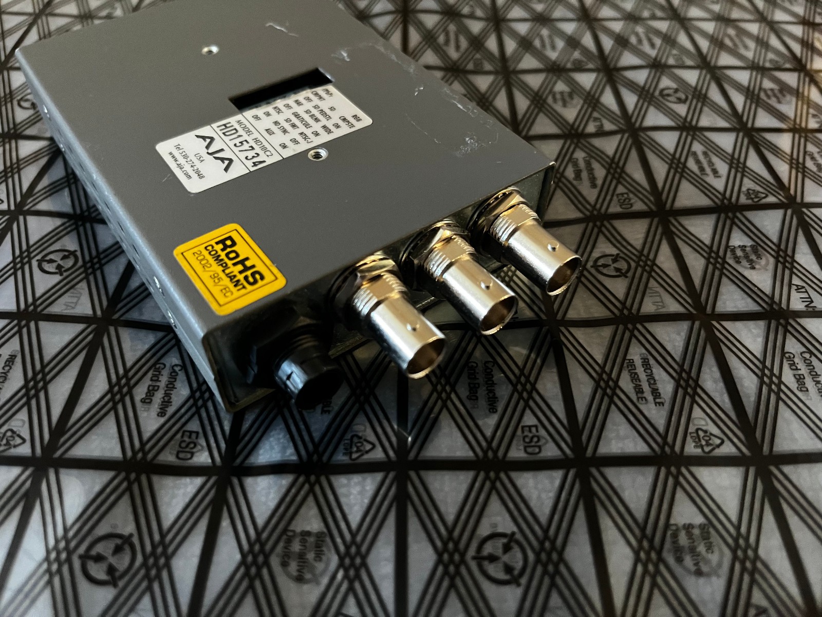 AJA HD10C2 Digital to Component Converter (NO PSU)