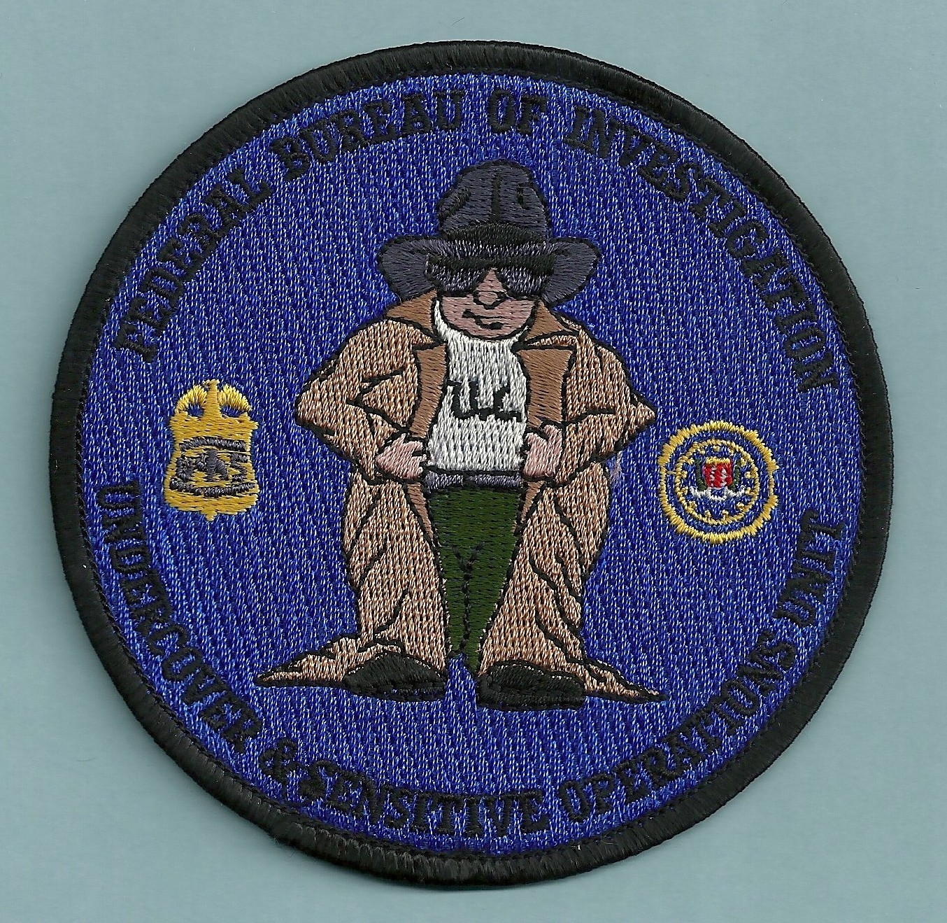 NOVELTY UNDERCOVER AND CLANDESTINE OPERATIONS SHOULDER PATCH