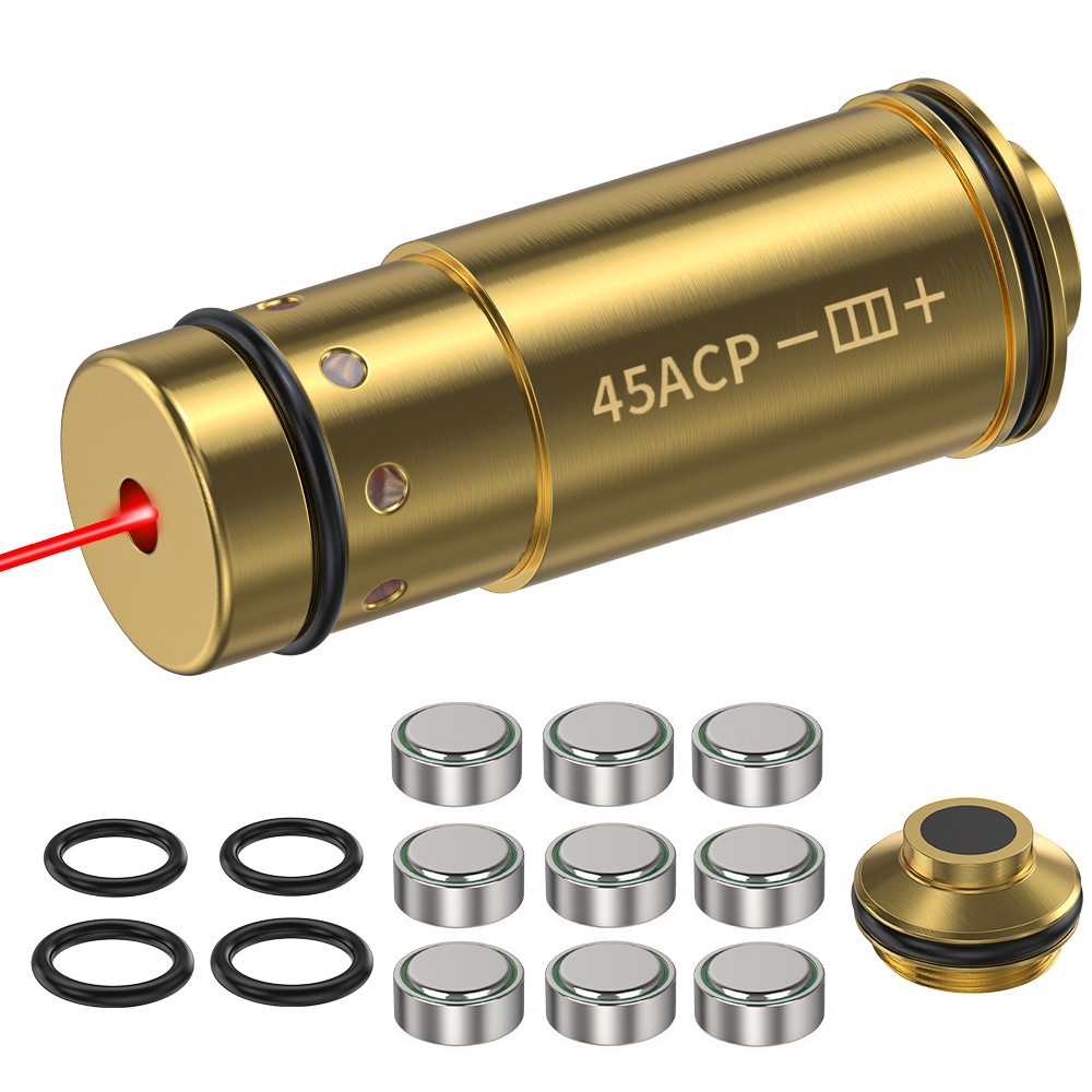 45ACP dry-fire laser trainer — train at home, no real ammunition needed.