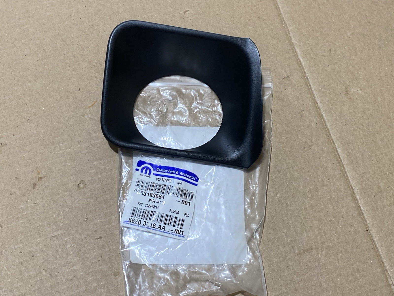 Genuine Mopar Adaptive Cruise Control Bezel 68203218AA
