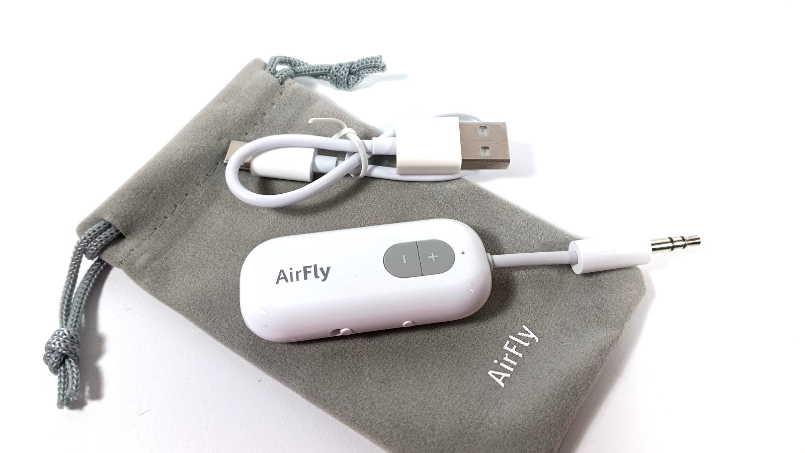 Bluetooth Wireless Transmitter Travel Dongle Headphone Jack Preowned