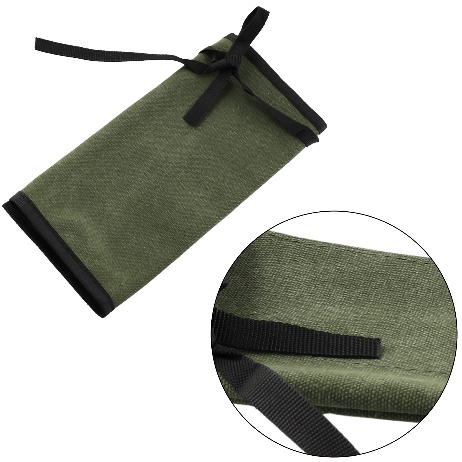 1PC Multiple Pockets Multi-Purpose Roll Up Tool Bag Wrench Pouch Hanging Tool