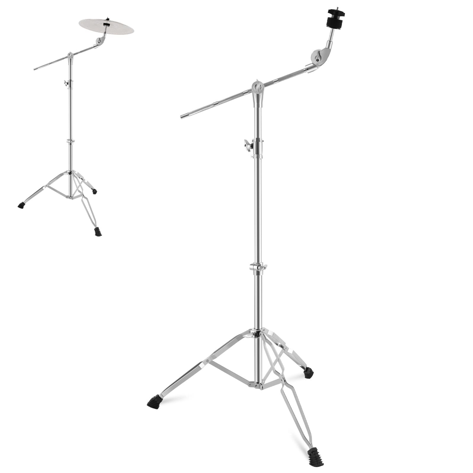 EASTROCK Boom Cymbal Stand, Adjustable Cymbal Stand for Drum Hardware Arm Mou...