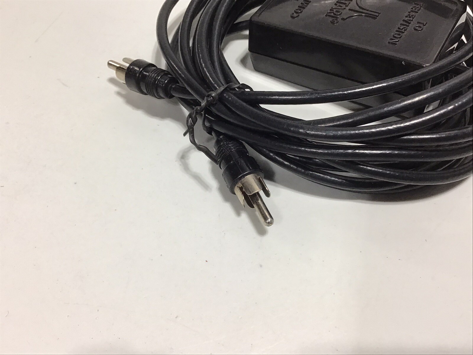 Atari RCA Video Coaxial Cable To Computer Cord Adapter Vintage