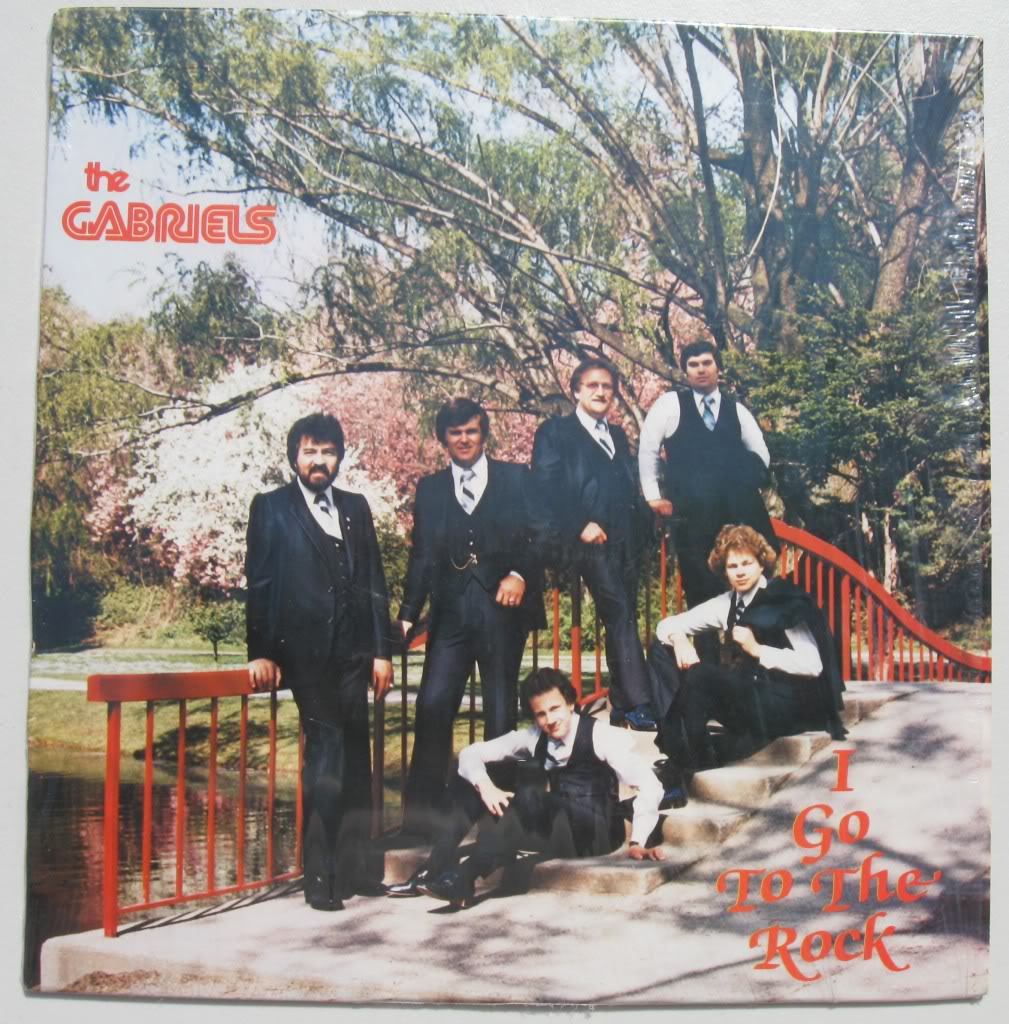 The Gabriels I Go to the Rock Southern Gospel lp