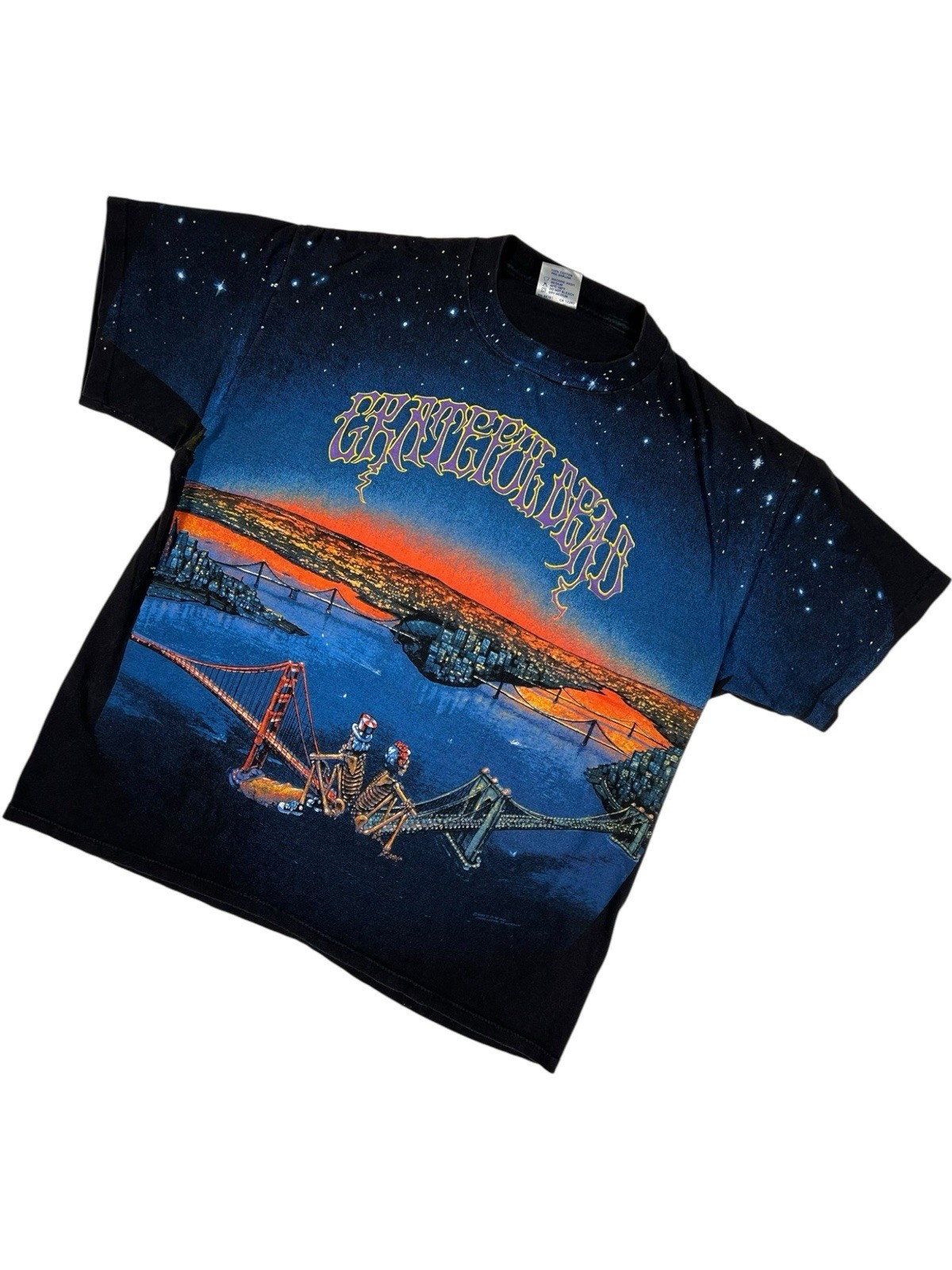 1990 Grateful Dead ‘Dead Set’ AOP Vintage T-Shirt