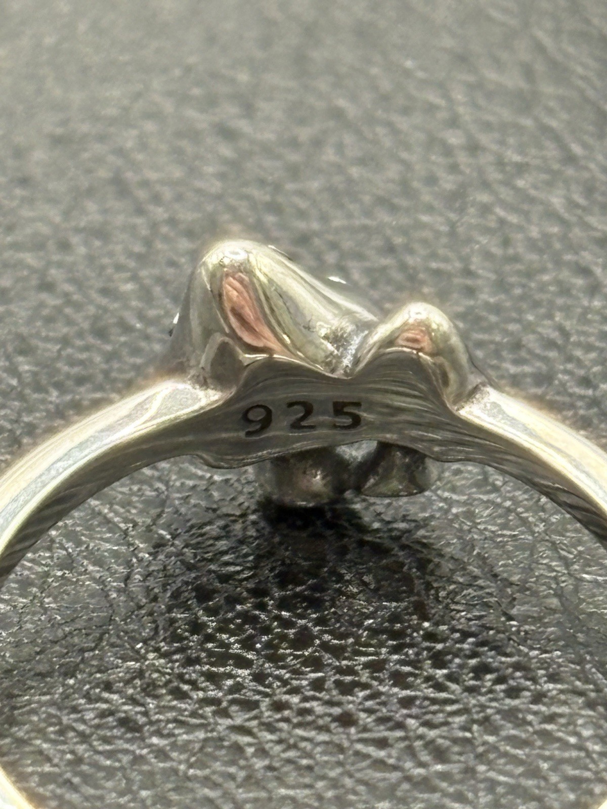 New Condition Sterling Silver Mushroom Toe Ring 925 B19
