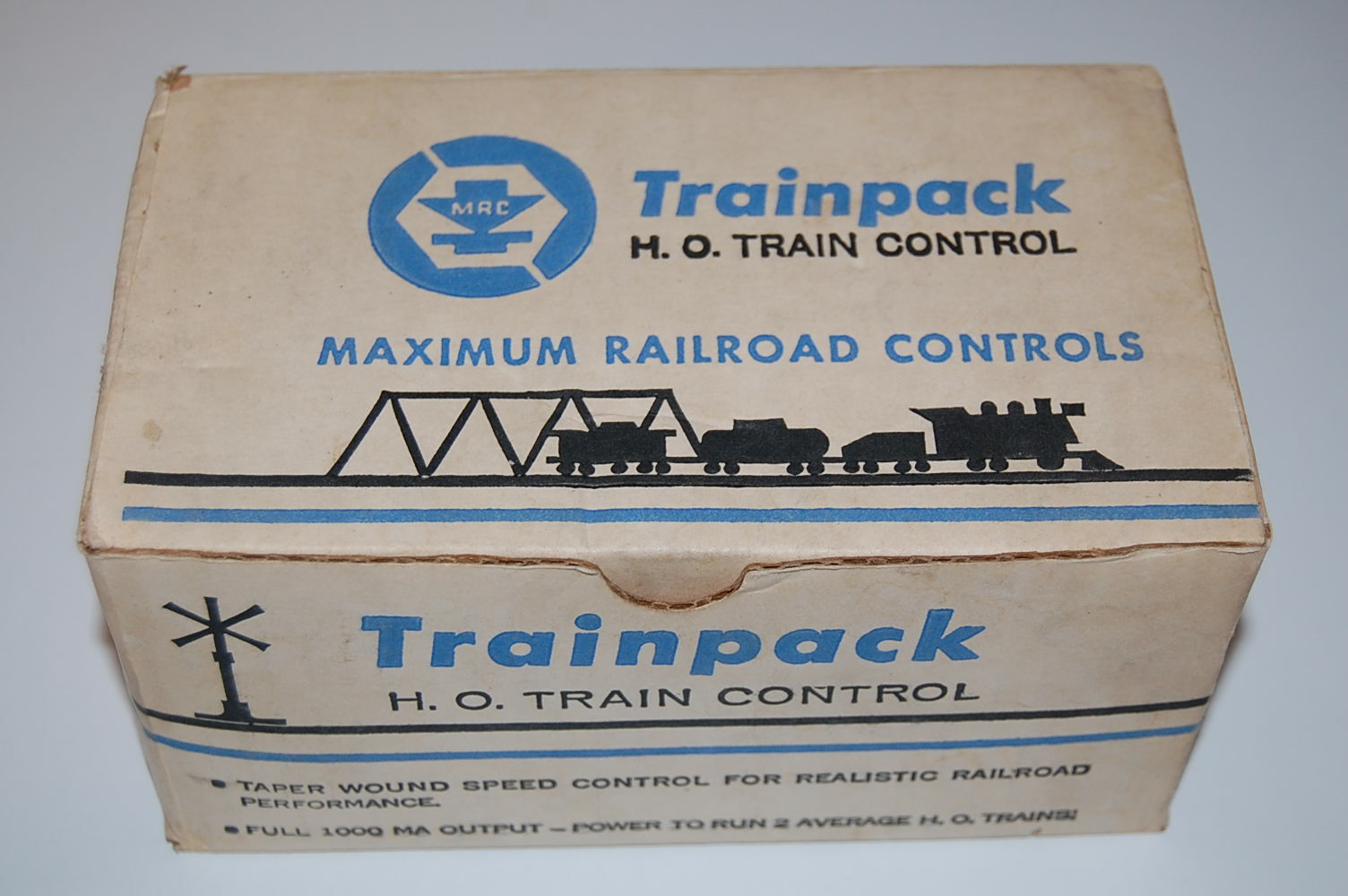 MODEL RECTIFIER MRC TRAINPACK HO N SCALE TRANSFORMER IN BOX 1000 MA OUTPUT