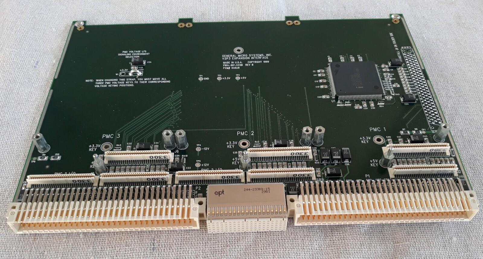 General Micro Systems V2P3 Expansion Interface Board PWA-90/335B Rev B