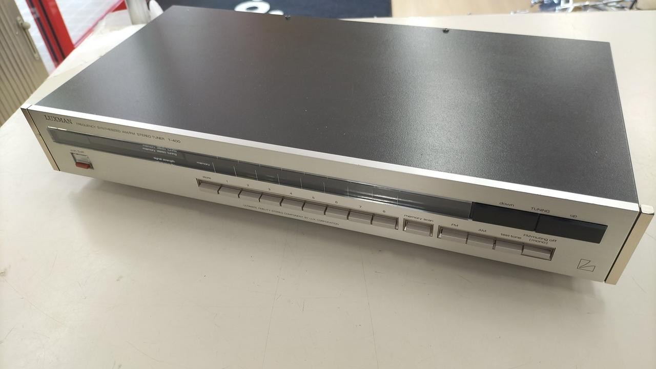 Luxman T 400 FM AM Tuner Compact Used Genuine Authentic Vintage Rare Classic
