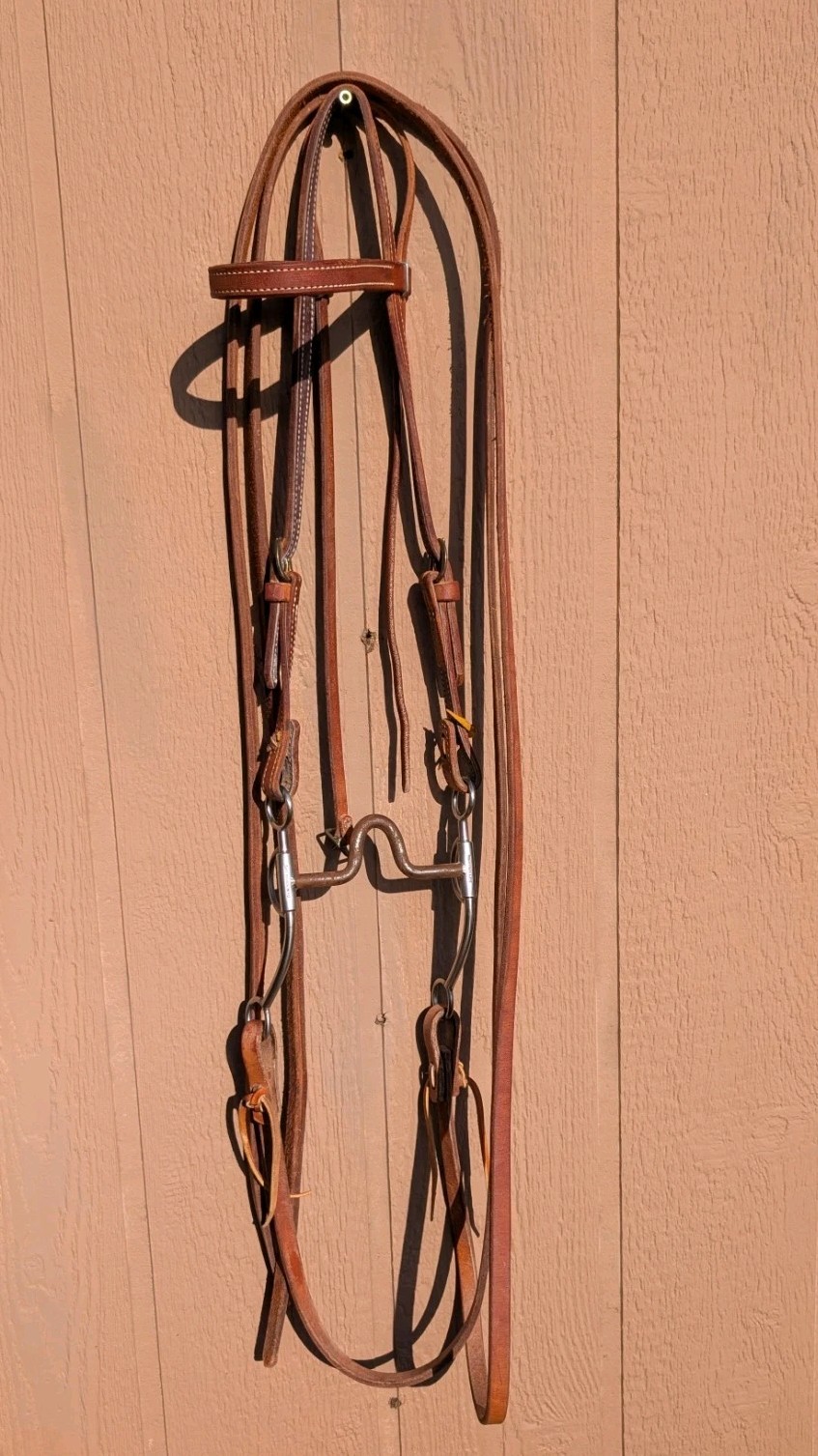 Tom Balding High Port With Headstall & Reins