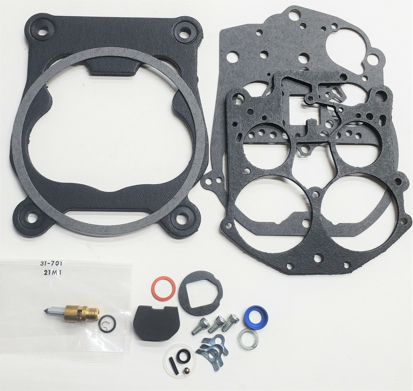 Rochester Quadrajet Carburetor Rebuild Kit 1985 - 1986 Chevy 6 & 8 cyl M4MED