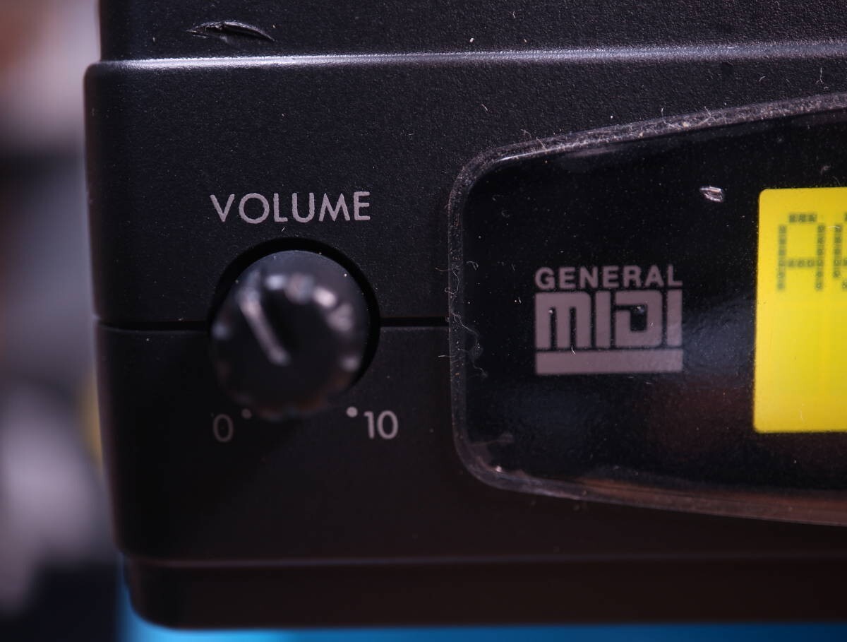 Korg 05R/W Synthesizer Sound Module Used with Adapter Working Confirmed