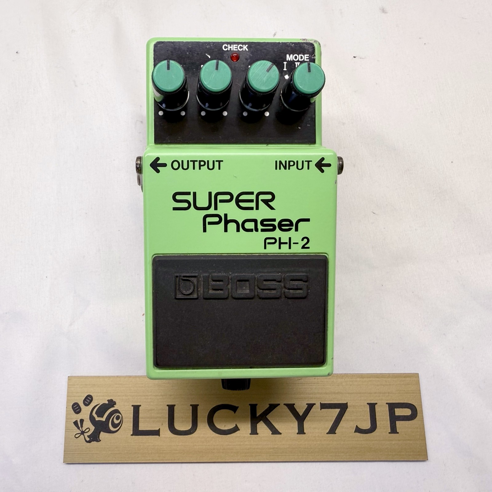 BOSS PH-2 Super Phaser Guitar Pedal Vintage Made in Japan Serial 651800
