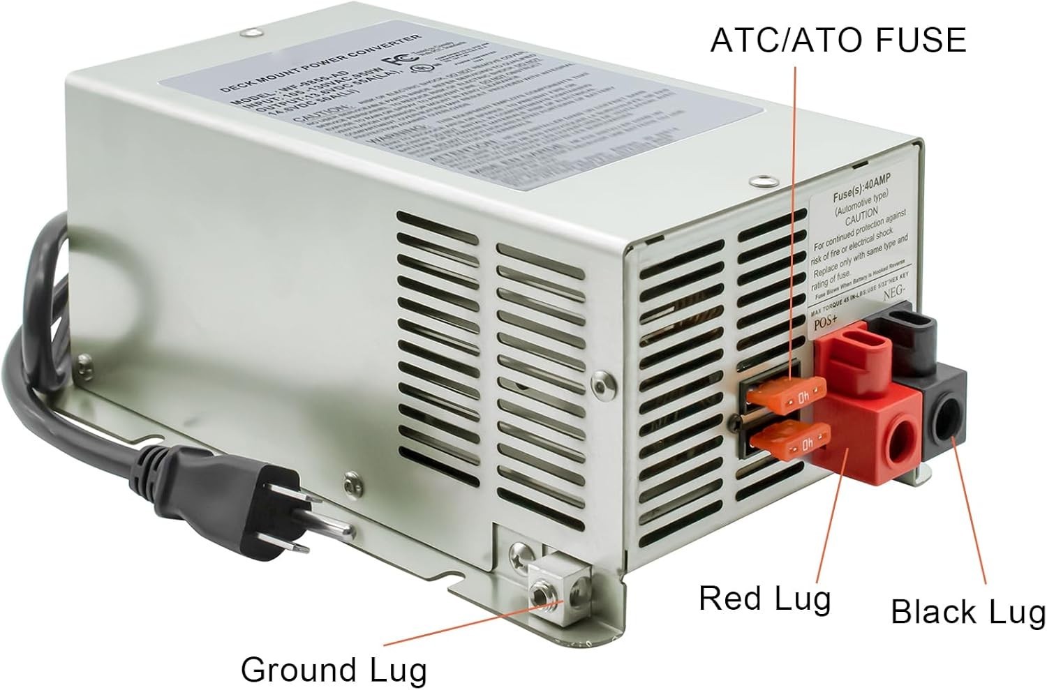 WF-9865-AD Power Converter 65 Amp Converter/battery Charger for RV truck camper