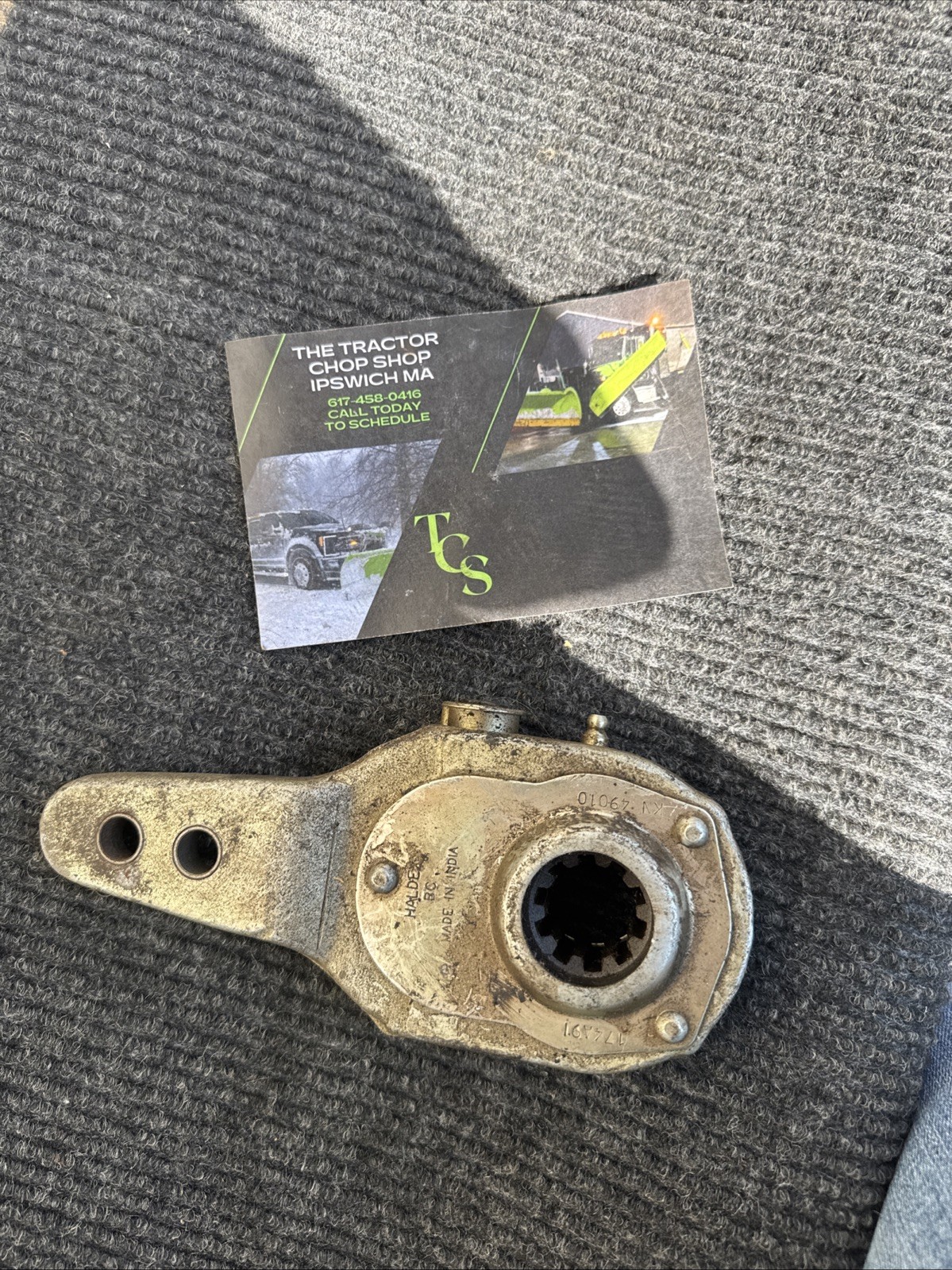 Haldex Midland KN49010 Ductile Iron Offset Arm Manual Brake Slack Adjuster