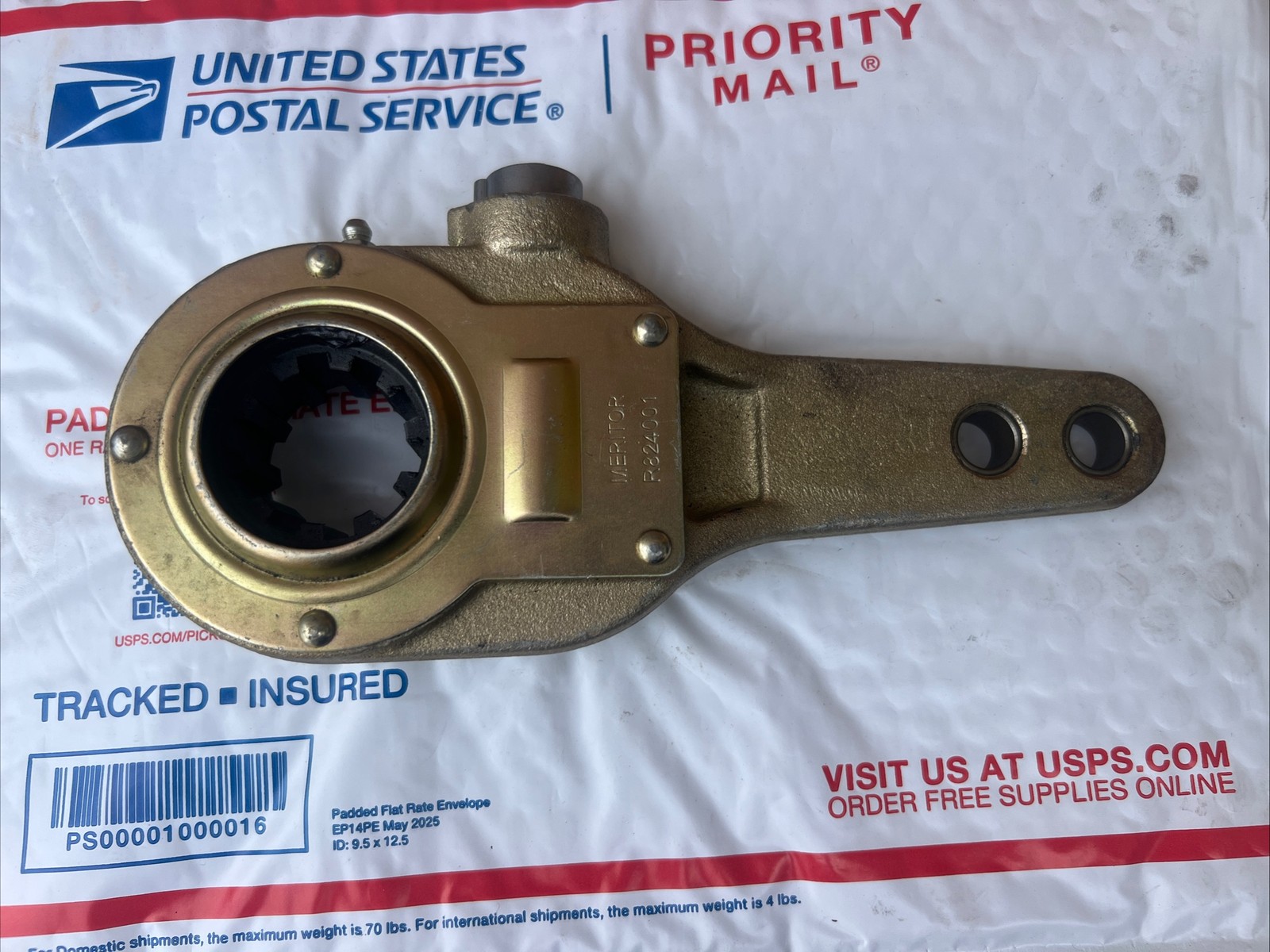 MANUAL SLACK ADJ 10SPLINE 1.5 5.5 by Meritor R824001