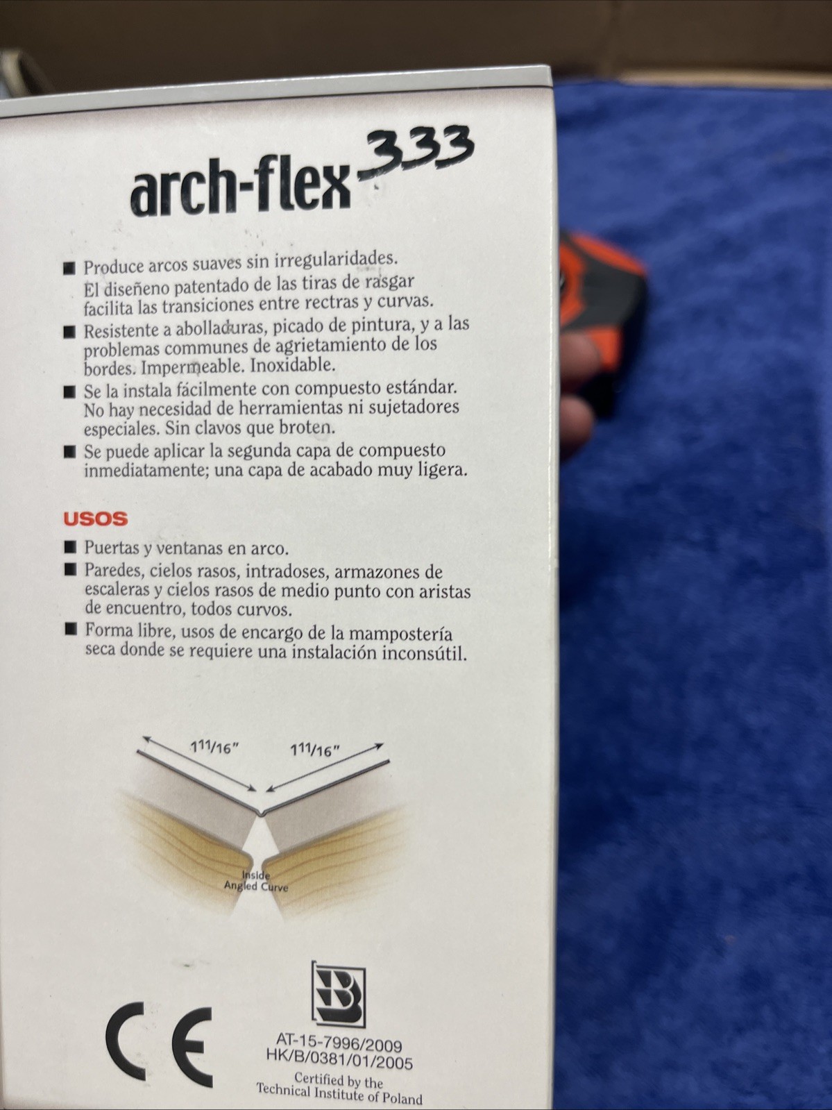 Arch Flex Arched Corner Bead Af – 50 Strait Flex Drywall Corner Bead sheetrock