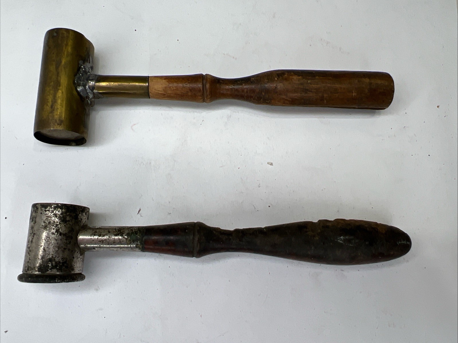 Lot 2 Adjustable Powder & Shot Scoop Measure  BGI Co Patent Feb 25 1890 Antique